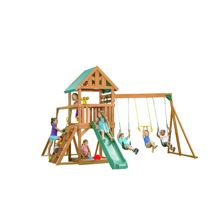 Sportspower mountain clearance view swing set